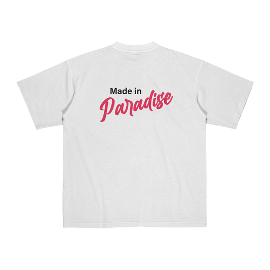 Made in Paradise (wht/red)